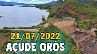 AÇUDE ORÓS DADOS ATUALIZADOS HOJE 21/07/2022 CEARÁ