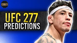 UFC 277 PREDICTIONS | DRAFTKINGS UFC PICKS