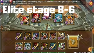 Lords mobile - 3* elite hero stage 8-6