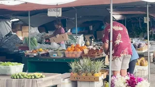 Produce vendors at Keaau Village Marketplace received notice suddenly that they will have to vacate