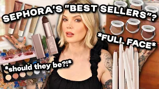 SHOULD THEY BE BEST SELLERS?! Full Face Of Best Selling Makeup at Sephora