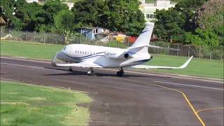 Dassault Falcon 2000 Departure @ E.T Joshua