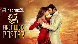 Radhe Shyam First Look | Prabhas 20 First Look Motion Poster | Pooja Hegde | Radha | Tollywood Nagar