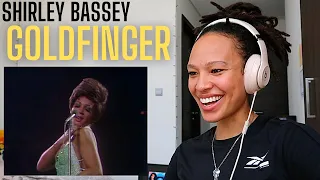 Bassey .. Shirley Bassey. with the James Bond SOUL! | Shirley Bassey - Goldfinger [REACTION!]
