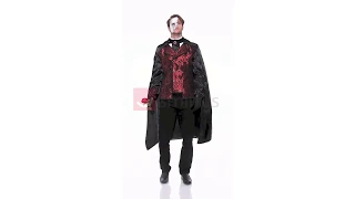 Men's Dark Opera Masquerade Costume by Smiffys
