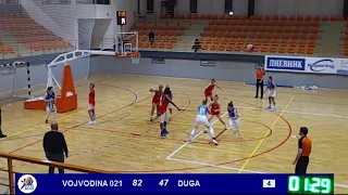 1ZLS 7. kolo / ŽKK Vojvodina 021 - ŽKK Duga