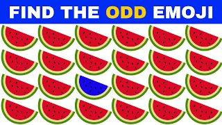 49| FIND THE ODD ONE OUT / Emoji Quiz / 2024