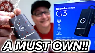 BOOST YOUR GAMING AUDIO FOR ONLY $60!! Creative Sound Blaster G3 Review