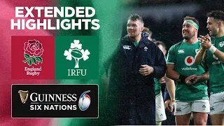 England v Ireland | Extended Highlights | 2022 Guinness Six Nations