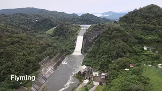 鯉魚潭水庫溢流～綠區空拍