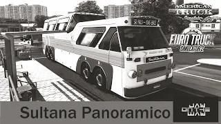 🚌 👍 Sultana Panoramico - Отличный автобус для Euro Truck Simulator 2 и American Truck Simulator !