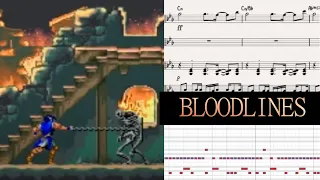 Bloodlines (from Castlevania Dracula X Stage 1 ) -Sheet Music
