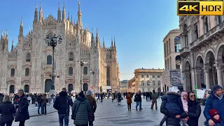 Discover Milan: A Stroll through Italy's Fashion Capital [4K HDR]