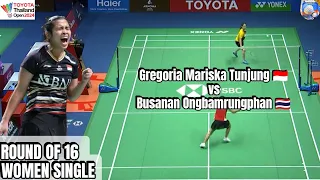 Gregoria Mariska Tunjung [3] vs Busanan Ongbamrungphan | Round 16 Toyota Thailand Open 2024