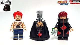 New Naruto Lego Series Sasori Akatsuki Member Minifigures Review Unofficial Brand. | Sasori Akatsuki