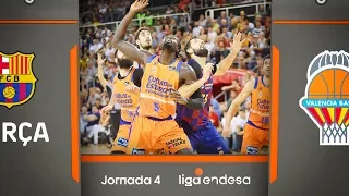 Barça - Valencia Basket (97-94) RESUMEN | Liga Endesa