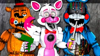 Reparing Toy Freddy And Toy Bonnie REACT With Funtime Foxy