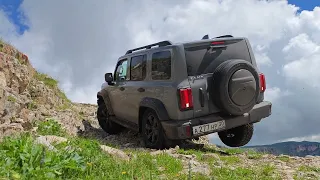 ДЖИП ВРАНГЛЕР / ТАНК 300 преодоление ступенек. JEEP WRANGLER / TANK 300 overcoming steps, off-road.