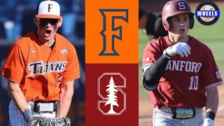 Cal State Fullerton vs #3 Stanford Highlights (INSANE GAME!) | 2023 College Baseball Highlights