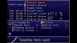 Castlevania: Symphony of the Night - How to get the sword 'Crissaegrim' (best sword in the game)