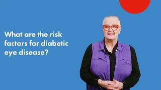 What are the risk factors for diabetic eye disease?