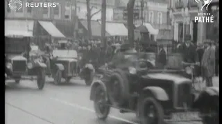 TRANSPORT: Traffic in London (1910)