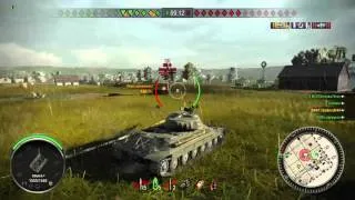 World of Tanks И башня улетает в небо!!! ;)