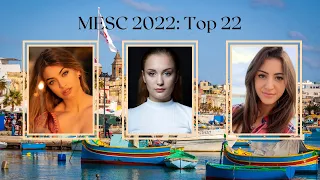 MESC 2022: Top 22 {Malta at Eurovision}