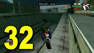 Grand Theft Auto: San Andreas - Part 32 - Stunt Bike Halfpipe (GTA Walkthrough / Gameplay)