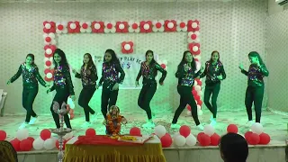 Welcome Dance by First Step Play School PARENTS PERFORMANCE 2