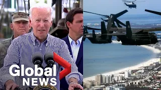 Hurricane Ian: Biden warns storm-ravaged Florida will “take years” to rebuild | FULL