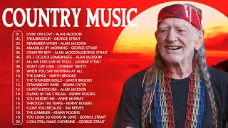 Willie nelson, Kenny Rogers, Alan Jackson, Don Williams, George Strait 🤠 Classic Country Songs Lyric