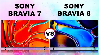 2024 Sony Bravia 7 - LCD TV vs Sony Bravia 8 - OLED TV | FIRST LOOK: Sony BRAVIA