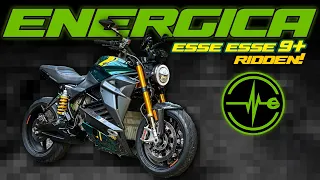 The Energica Esse Esse 9+ Naked and Electric Superbike Ridden !