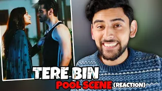 🇮🇳 INDIAN REACTION ON TERE BIN POOL SCENE | BEST SCENES | YUMNA ZAIDI, WAHAJ ALI #reactionvideo