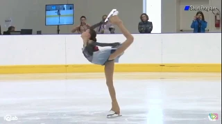 Anna Scherbakova. Lombardia Trophy 2019. SP