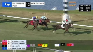 Gulfstream Park March 28, 2021 Race 12