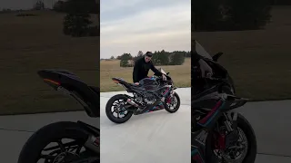 Raw sound from our $80,000 full carbon BMW M1000RR! 🔥