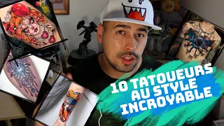 Top 10 tatoueurs au style incroyable