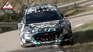 Test Sébastien Loeb | Ford Puma WRC Hybrid 2022 [Passats de canto]