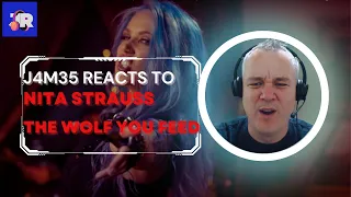 NITA STRAUSS - THE WOLF YOU FEED | REACTION | J4M35 REACTS | HOLY F**K!