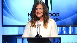 Julia Roberts, Sandra Bullock, & Jake Gyllenhaal Step out to Honor Hollywood Stars