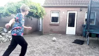 voetballen gaat fout