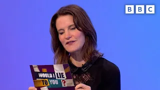 Susie Dent: "My dad broke my leg during a vigorous bout of gargalesis." | Would I Lie to You?