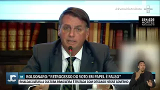 Bolsonaro apresenta "irregulares" nas urnas eletrônicas