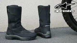 Test des bottes Alpinestars Campeche Drystar : la botte adventure version trail routier