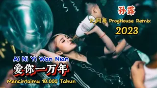 孙露 - 爱你一万年 - (Dj阿海 ProgHouse Remix 2023) - Ai Ni Yi Wan Nian - Mencintaimu 10.000 Tahun #dj抖音版2023