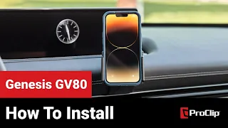 Genesis GV80 - How-To Install Angled Mount (855888)