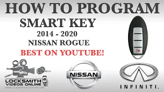 How To Program 1x Smart Key Nissan Rogue