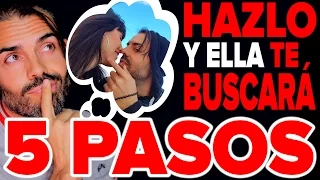 Cómo hacer que una mujer te busque: 5 pasos para atraer a las chicas sin hacer nada